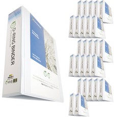 에코피피 D링 바인더 3공 7cm A4, 백색, 28개 문구/오피스/사무용품 전문관 반품 최저가 22,490원