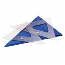 산키스 삼각자 2종 세트 18cm, 투명, 1세트 문구/오피스/학용품/수업준비 반품 최저가 3,780원