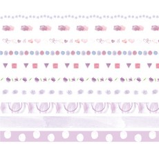라이프백 큐트 종이 테이프, 01 라벤더, 10개 문구/오피스/학용품/수업준비 반품 최저가 9,560원