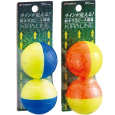 카스코 신형 키라라인 디바이드 골프공 3피스 2종 x 2p 세트, 옐로우 + 블루, 오렌지 + 옐로우, 1세트 스포츠/레저/골프 반품 최저가 5,960원