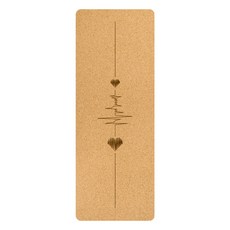 꼬까 코르크 요가 매트, 하트, 1개 헬스/건강식품/홈트레이닝 반품 최저가 22,570원