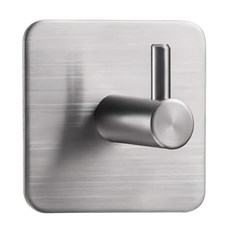 리빙홈디테일 304 스테인리스 강력 접착식 후크걸이, 실버, 1개 생활용품/옷걸이 반품 최저가 1,990원