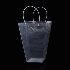미화부장 PVC 비닐 꽃다발 화분 식물 선물 케이크 포장 투명 긴 대형 쇼핑백, 04 사다리꼴 특대, 2개 홈인테리어/캔들/캔들홀더 반품 최저가 7,470원