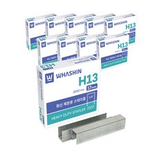 화신 제본용 스테이플 23/17 H13 17mm, 10개 문구/오피스/사무용품 전문관 반품 최저가 14,070원