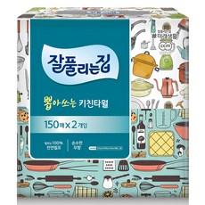 잘풀리는집 뽑아쓰는 키친타월, 150매, 2개 주방용품/일회용품/종이컵 반품 최저가 4,420원