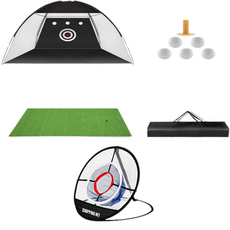 스윙연습 네트 + 어프로치망 골프 풀세트, 블랙 스포츠/레저/골프 반품 최저가 23,760원