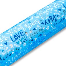 좋은기븐 사랑합니다 메탈롤 포장지, 하늘, 1개 문구/오피스/데코/포장용품 반품 최저가 8,000원