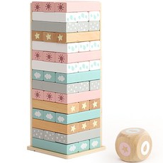 나무노리 유아용 도미노 블록 빼기놀이, 혼합색상, 1개 완구/취미/블록놀이 반품 최저가 18,650원