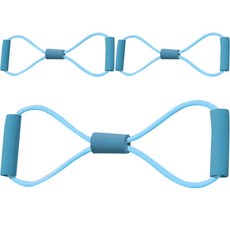 클레어라 전신운동 8자형 스트레칭 튜빙밴드, 블루, 3개 스포츠/레저/홈트레이닝 반품 최저가 4,950원