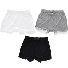 아이뿜 여아용 베이직 모달 레이스 속바지 3종 세트 C45 출산/유아동/유아동패션 반품 최저가 6,350원