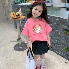 꼰띠키즈 아동용 소피아티 반팔 티셔츠 출산/유아동/유아동패션 반품 최저가 5,610원