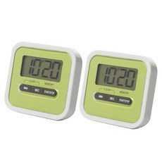 블럭마트 자석 주방 디지털타이머, 그린, 2개 주방용품/주방잡화 반품 최저가 6,000원