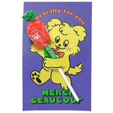 퍼피 캔디 데코 포장택, 옐로우, 100개 문구/오피스/데코/포장용품 반품 최저가 7,320원