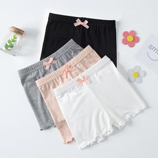 우주아이 여아용 쁘띠리본프릴 모달 속바지 4종 세트 출산/유아동/유아동패션 반품 최저가 11,700원