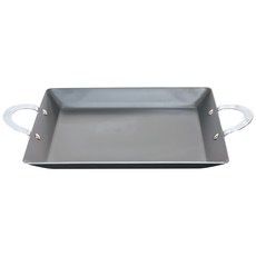 유진 업소 캠핑용 철 요리 경질 사각전판, 36cm, 1개 주방용품/프라이팬 반품 최저가 25,820원