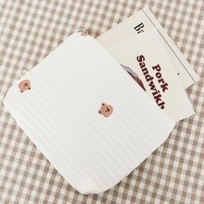 맘노코 누빔 원단 기저귀 화장품 파우치, 쿼카 출산/유아동/기저귀 반품 최저가 4,440원