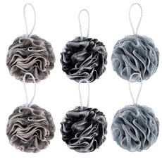 데이올리 남성용 다크 샤워볼 3종 x 2p 세트, 블랙, 그레이, 블루, 1세트 홈인테리어/샤워타월/때수건 반품 최저가 6,330원