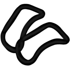 바디공식 홈트 하드타입 요가링 2p, 블랙, 2개 스포츠/레저/홈트레이닝 반품 최저가 3,620원