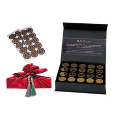 러블리팜 돈진단 한약 용돈박스 20구 + 보자기 + 태슬장식 2p + 설명서 + 원형스티커 풀세트, 적색(보자기), 랜덤발송(태슬장식), 1세트 홈인테리어/원예/가드닝 반품 최저가 16,480원