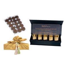 러블리팜 돈진단 한약 용돈박스 5구 + 보자기 + 태슬장식 2p + 설명서 + 원형스티커 풀세트, 황금색(보자기), 랜덤발송(태슬장식), 1세트 홈인테리어/원예/가드닝 반품 최저가 9,800원