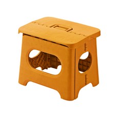 금깨비 다용도 휴대용 플라스틱 접이식 의자 대형, 옐로우, 1개 undefined/undefined 반품 최저가 5,720원