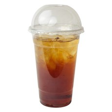 아이엔피 PET 아이스컵 바디 + 돔타공 뚜껑 세트, 550ml, 50개, 1세트 주방용품/일회용품/종이컵 반품 최저가 7,290원