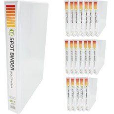 에코피피 환경부 친환경 PP 사다리 바인더 3cm A4 3공, 백색, 20개 문구/오피스/사무용품 전문관 반품 최저가 56,280원