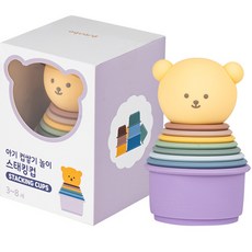 아가드 아기 컵쌓기 놀이 스태킹컵, 혼합색상, 1개 완구/취미/신생아/영아완구 반품 최저가 18,420원