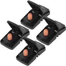 엘케이에이치 쥐잡기 악어 쥐덫, 4개, 1개입 생활용품/살충제/벌레약 반품 최저가 14,140원