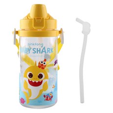 아이조움 핑크퐁 아기상어 심플 어깨끈달린 빨대 물통 + 리필 빨대 1p, 혼합색상, 350ml, 1세트 주방용품/물병/물통/텀블러 반품 최저가 9,240원