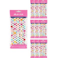 유니아트 비즈 스티커 34번, 혼합색상, 10개 문구/오피스/데코/포장용품 반품 최저가 5,630원