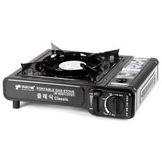 키친아트 휴대용 가스렌지 클래식, 블랙, 1개 주방용품/주방조리도구 반품 최저가 23,580원