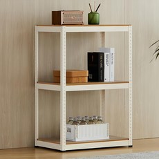 트레벨 컴팩트 앵글 선반, 아이보리, 3단 홈인테리어/가구 반품 최저가 25,200원