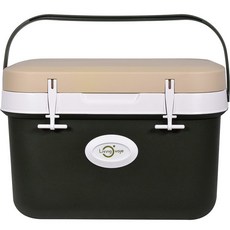 리빙오보제 캠핑 아이스박스, 카키 + 베이지, 25L 주방용품/아이스박스/아이스팩 반품 최저가 24,940원