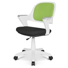 체어포커스 알라딘플로 AL368 화이트바디, 투톤그린 문구/오피스/사무용품 전문관 반품 최저가 53,410원