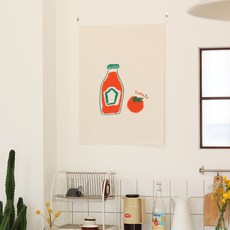 모노니크 패브릭 포스터, 29. 토마토 케첩 홈인테리어/홈데코/디퓨저 반품 최저가 8,820원