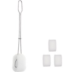 스텐 손잡이 집게 + 리필 스펀지 4p 세트, 혼합색상, 1세트 생활용품/주방수납/잡화 반품 최저가 7,410원