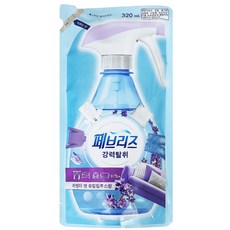 페브리즈 섬유탈취제 라벤더 앤 유칼립투스향 리필, 320ml, 1개 생활용품/탈취/방향/살충 반품 최저가 4,620원