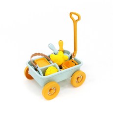 투칸 샌드토이 캠핑웨건 모래놀이 10종 세트, 혼합색상, 1세트 출산/유아동/완구/교구 반품 최저가 11,930원