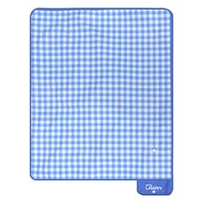 더해피 가방 일체형 양면방수 피크닉 매트 1인용, 체크 로얄블루 스포츠_레저/캠핑전문관 반품 최저가 12,130원