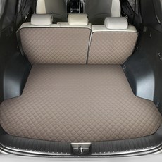 지엠지모터스 5인승 전용 퀼팅가죽 차박 트렁크매트 + 뒷열커버 세트, MQ4 소렌토, 네이비그레이, 기아 자동차용품/RV/아웃도어 반품 최저가 29,880원