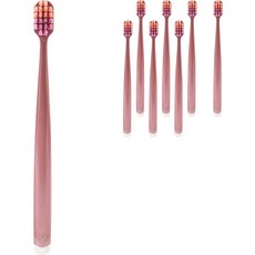 앤리이니 부드러운 이중모 칫솔 레드, 8개입, 1개 생활용품/구강/면도 반품 최저가 7,660원