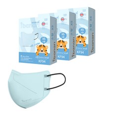 아이바나리 에어 황사 방역용 마스크 소형XS KF94, 아쿠아 블루, 10개입, 3개 undefined/undefined 반품 최저가 20,090원