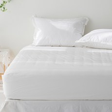 스코홈 바이오워싱 고밀도 순면 호텔식 홑겹 매트리스커버 높은형 홈인테리어/침구커버 반품 최저가 56,900원