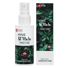 킹 모기노노 모기기피제 스프레이, 60ml, 1개 생활용품/야외활동케어 반품 최저가 7,310원