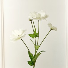 베누디 조화 버터플라이 꽃 가지, 화이트, 1개 홈인테리어/홈데코/디퓨저 반품 최저가 6,290원