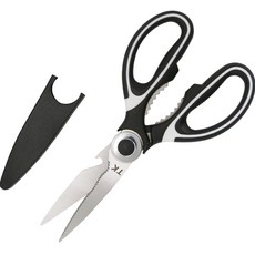 TKMall 강철 주방가위 TK-8004 + 케이스 세트, 혼합색상 주방용품/1인가구 주방용품 반품 최저가 10,120원