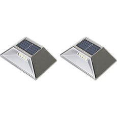 MIREU 태양광 8LED 벽등 2p, 화이트 홈인테리어/야외가구/소품 반품 최저가 12,420원