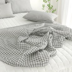 스코홈 나의 캔디 시어서커 홑이불, 캔디 그레이 홈인테리어/침구 반품 최저가 9,750원