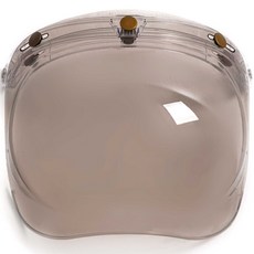 크랭크 레트로 헬멧 전용 버블 쉴드, 브라운 자동차용품/오토바이용품 반품 최저가 22,500원